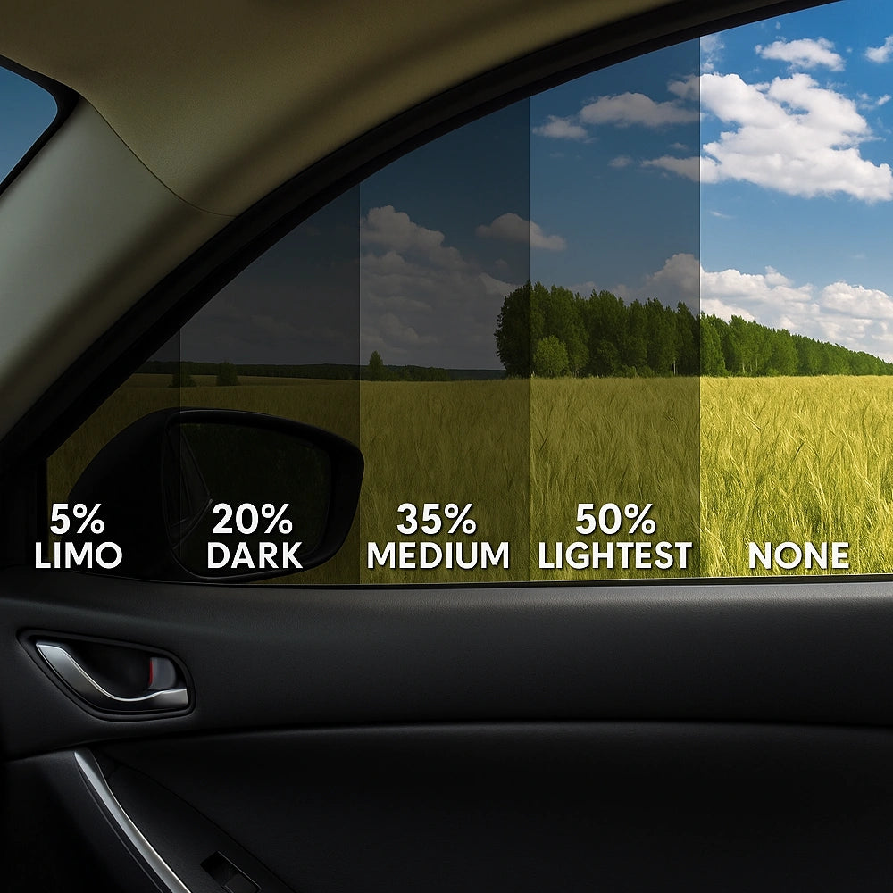 Universal Reduce Infrared Heat & Block UV by 99% Window Tint Film for Cars