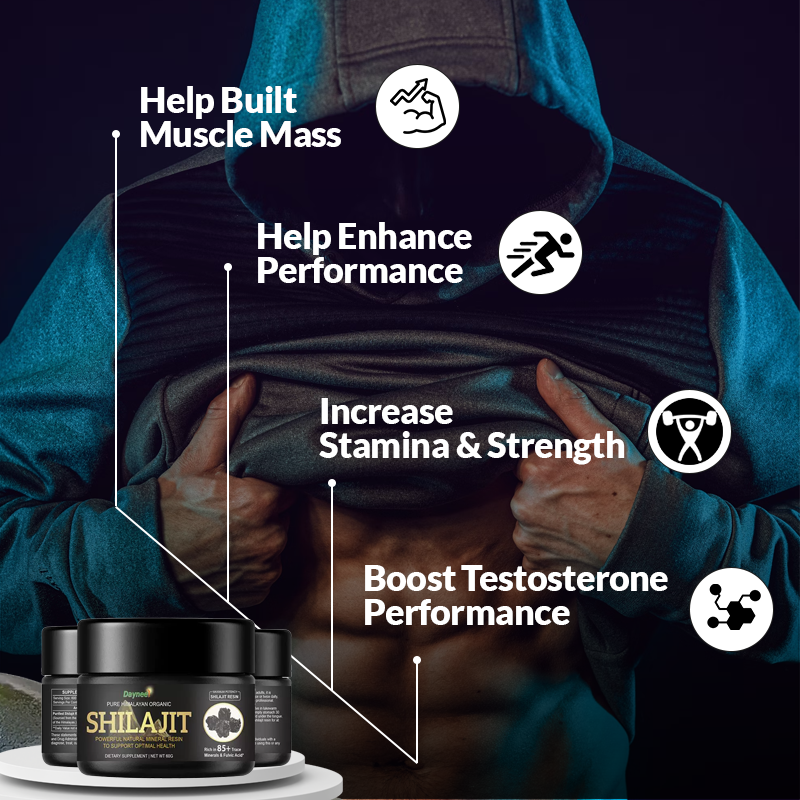 Himalayan Shilajit Resin Boost Strength, Endurance, Immunity, Testosterone & Mental Health