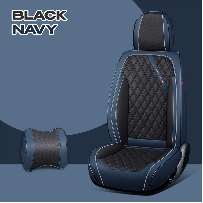 Mark 2023 Water-Proof Leather Car Seat Cover for Cars, SUV