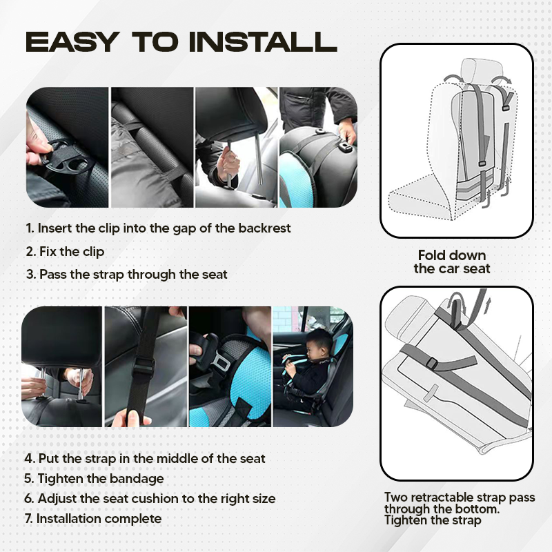 Portable Child Protection Car Seat