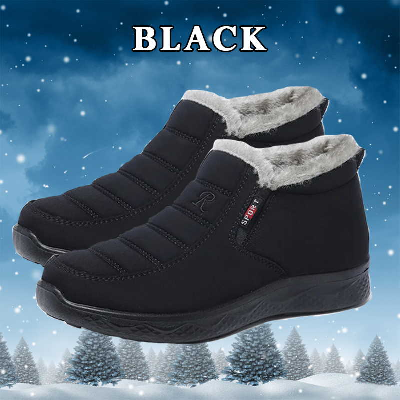 2023 New Women Winter Non-slip Waterproof Snow Plush Ankle Boots