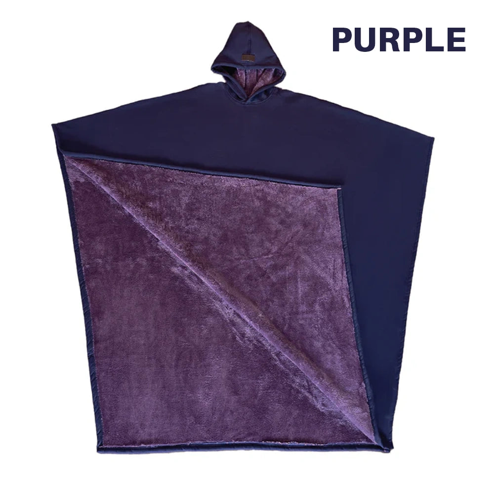 CozyShield Blanket Hoodie - Gentle Warmth, Relaxation, and Modern Style