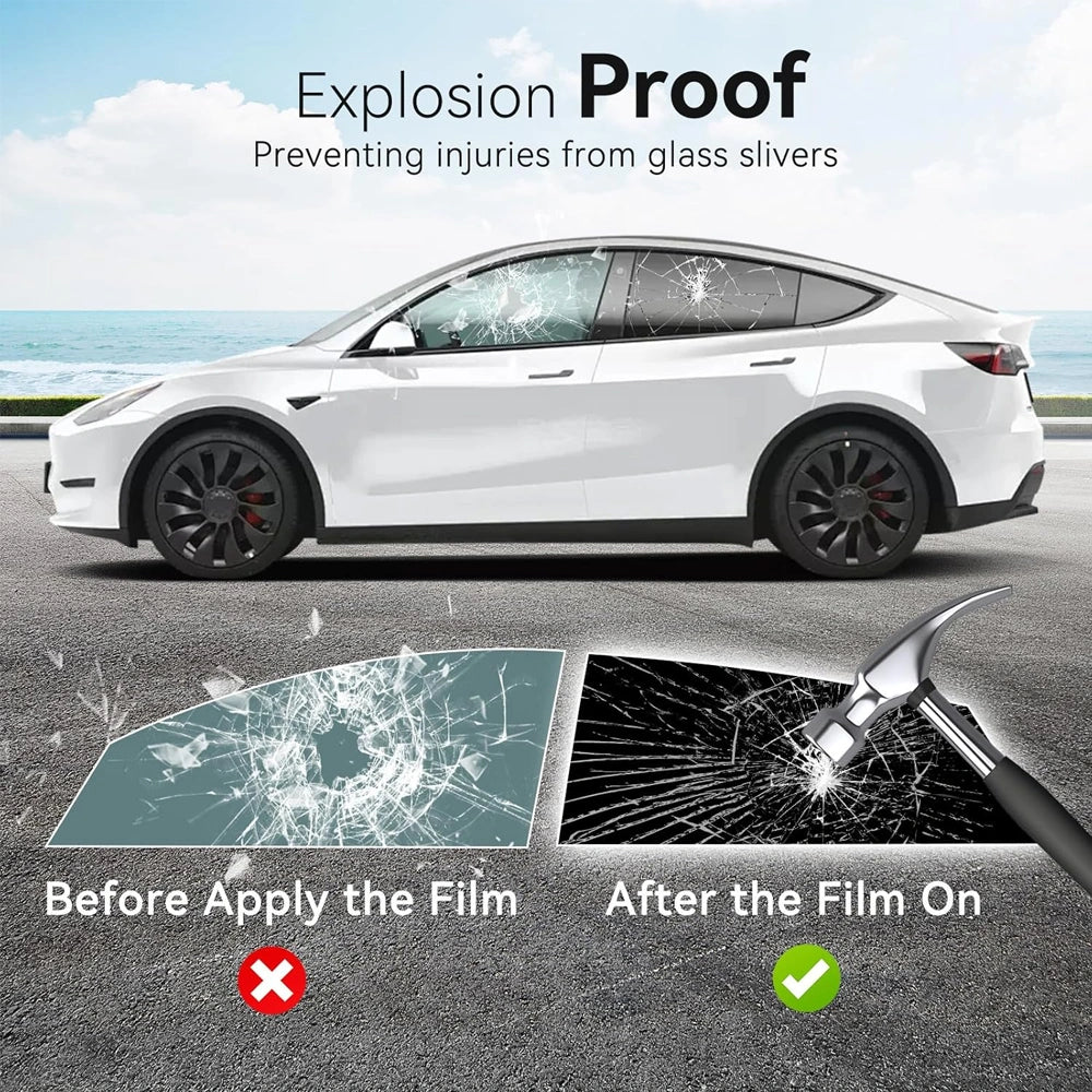 Universal Reduce Infrared Heat & Block UV by 99% Window Tint Film for Cars