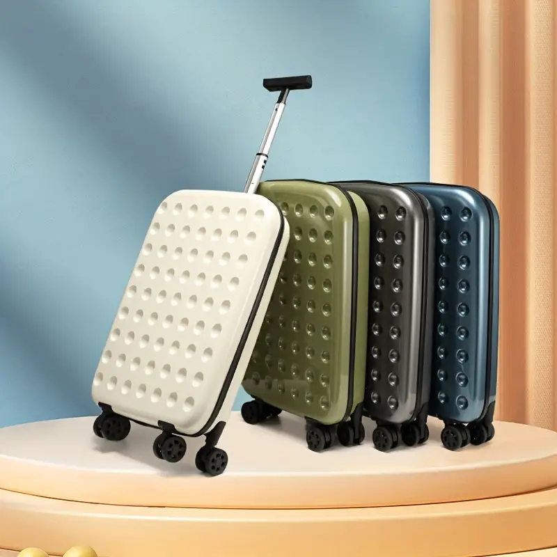 Portable & Foldable Password Lock Travel Suitcase Rugged and Durable Travel Luggage