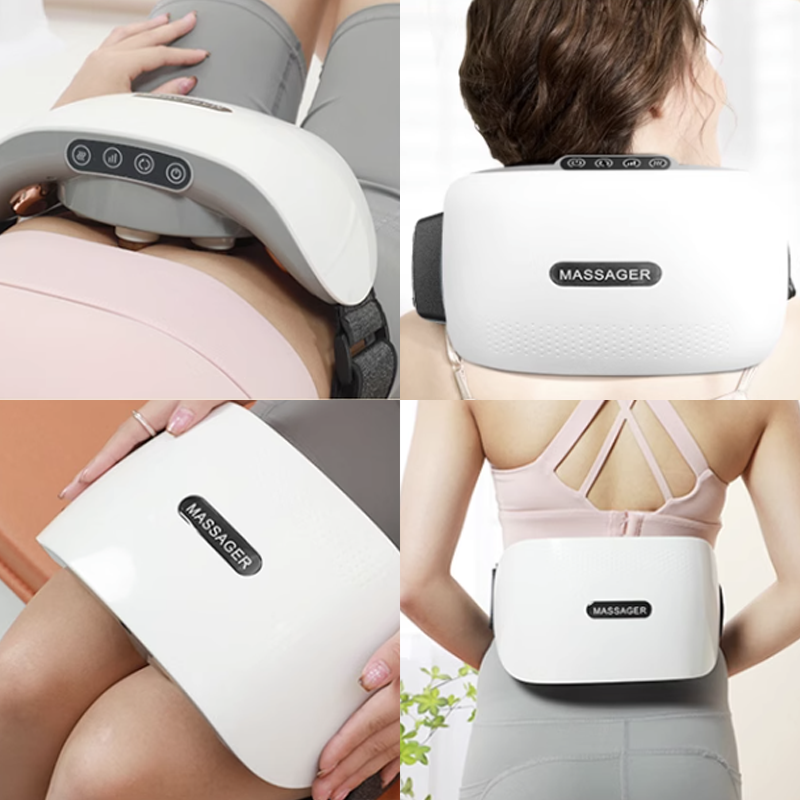 Portable Cordless Massager for Belly, Back and Neck