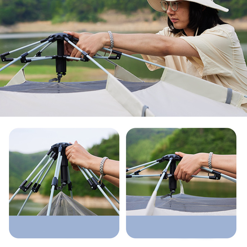 Automatic & Portable Waterproof Outdoor Large Space Hiking Tent