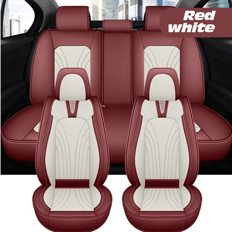 2023 Water-Proof Leather Car Seat Cover for Cars, SUV