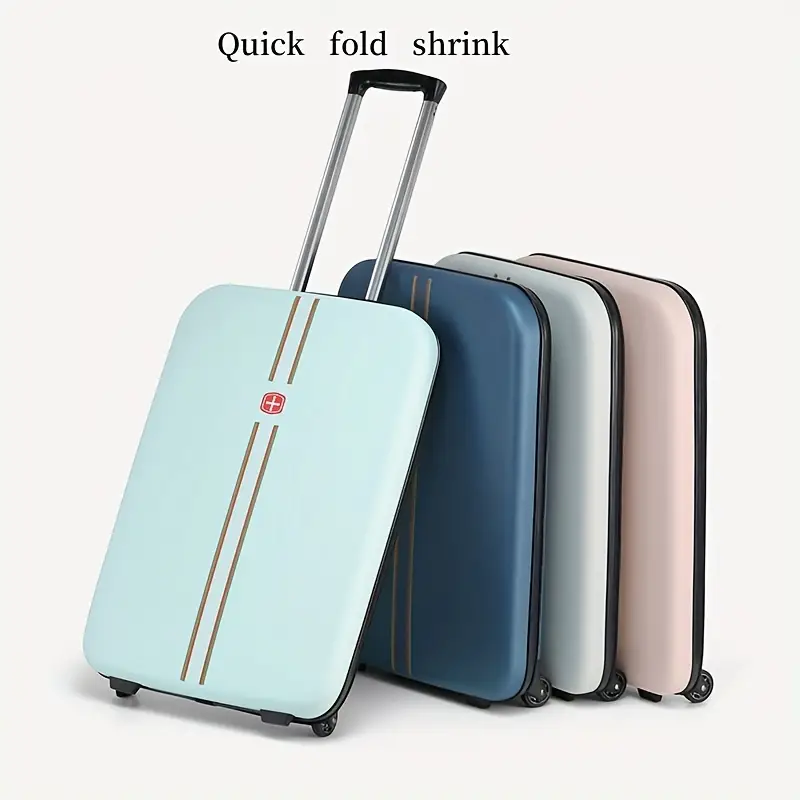 Portable & Foldable Password Lock Travel Suitcase Rugged and Durable Travel Luggage