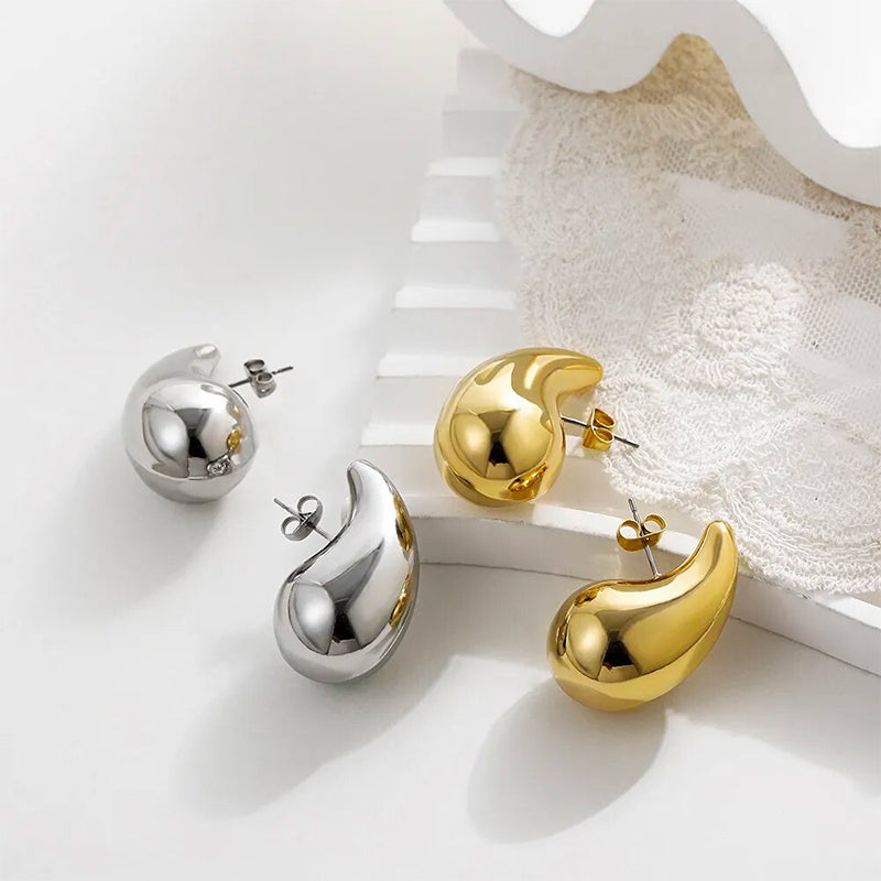 Luxury Diamond Waterdrop Hoop Earrings for Women 2023