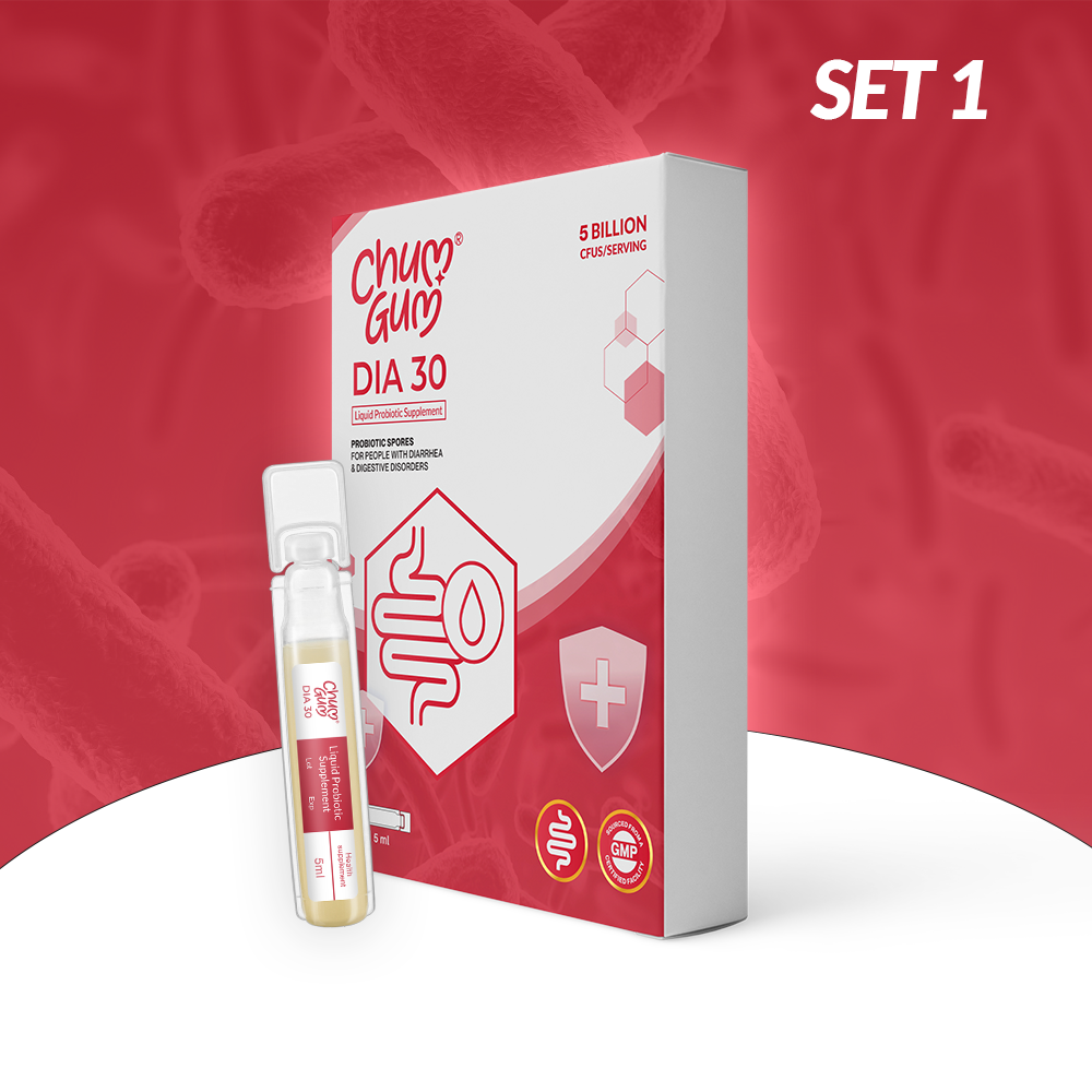 Chumgum DIA30 Liquid Probiotic Supplement | Dietary Supplement for Digestion Immunity
