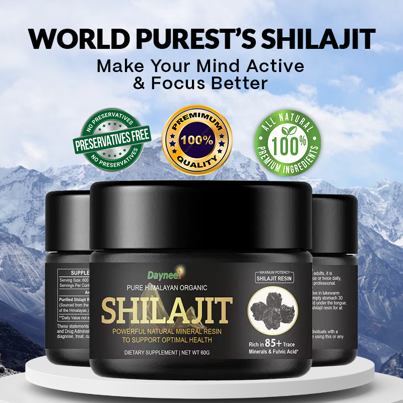 Himalayan Shilajit Resin Boost Strength, Endurance, Immunity, Testosterone & Mental Health