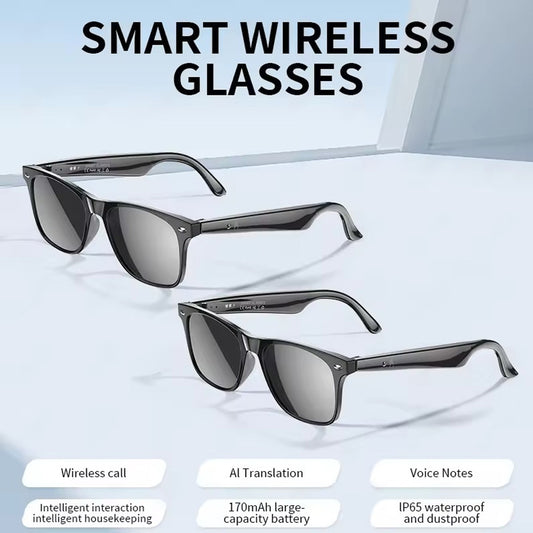 TalkView AI Translation Glasses - Real-Time Translation, Lightweight Fit, Lifetime Use