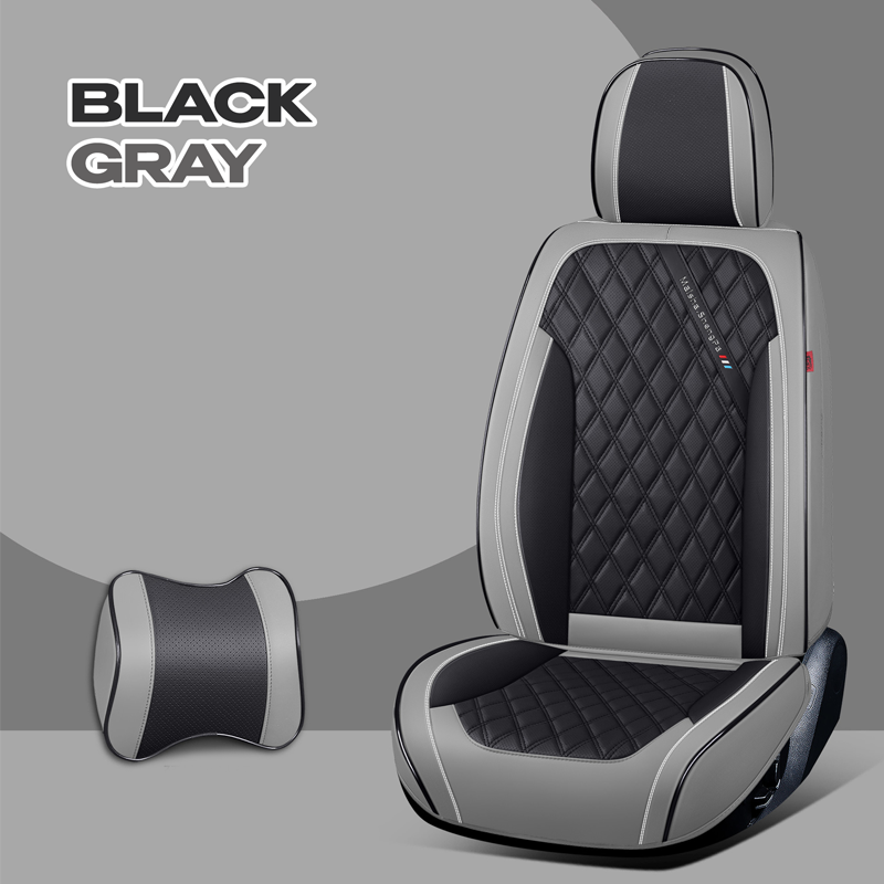 Mark 2023 Water-Proof Leather Car Seat Cover for Cars, SUV