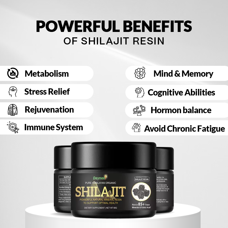 Himalayan Shilajit Resin Boost Strength, Endurance, Immunity, Testosterone & Mental Health