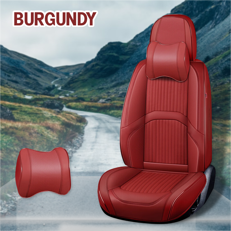 2024 Hudson Leather Car Seat Cover for Cars, SUV