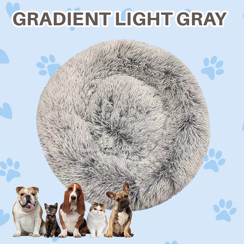 Waterproof, Non-Slip Bottom, Fluffy & Calming Cushion Bed for Pets