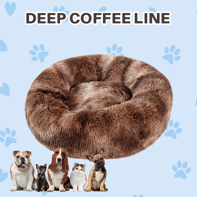 Waterproof, Non-Slip Bottom, Fluffy & Calming Cushion Bed for Pets