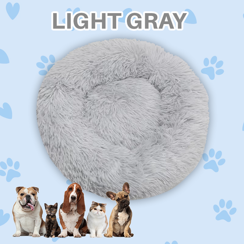 Waterproof, Non-Slip Bottom, Fluffy & Calming Cushion Bed for Pets