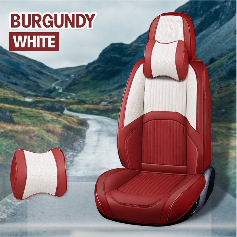 2024 Hudson Leather Car Seat Cover for Cars, SUV