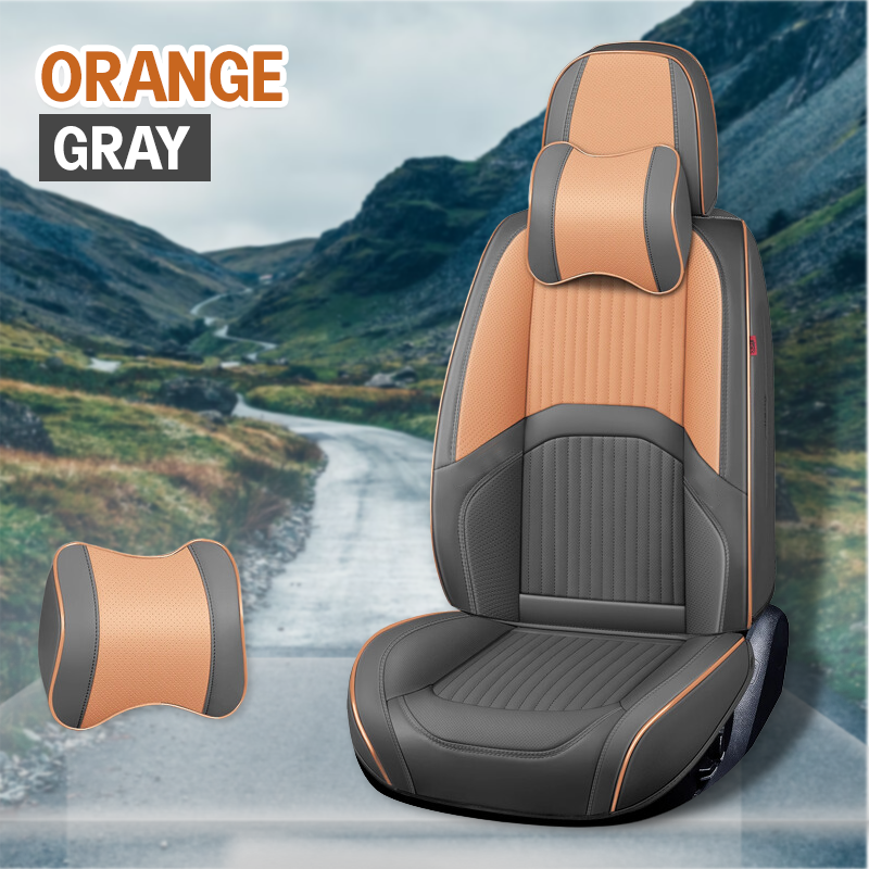 2024 Hudson Leather Car Seat Cover for Cars, SUV