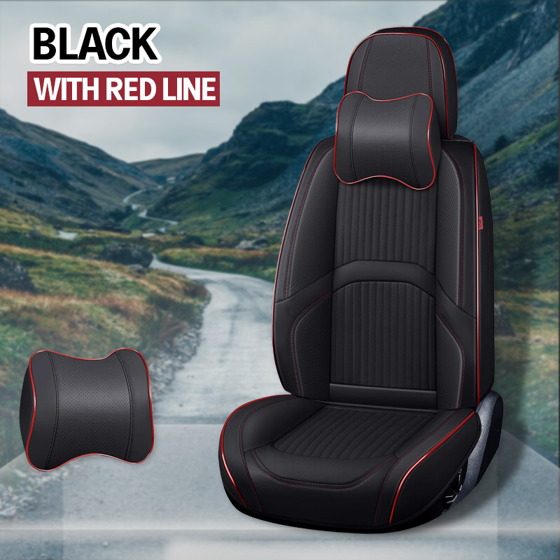 2024 Hudson Leather Car Seat Cover for Cars, SUV