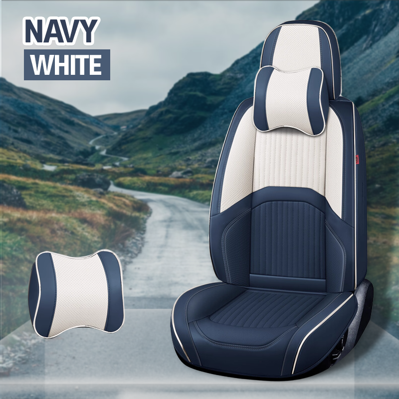 2024 Hudson Leather Car Seat Cover for Cars, SUV