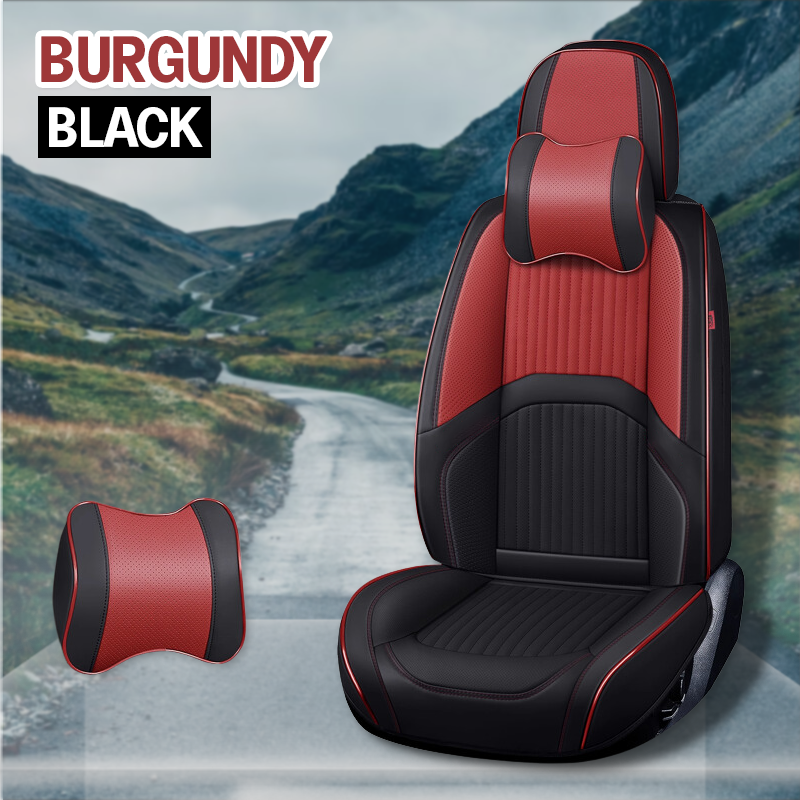 2024 Hudson Leather Car Seat Cover for Cars, SUV