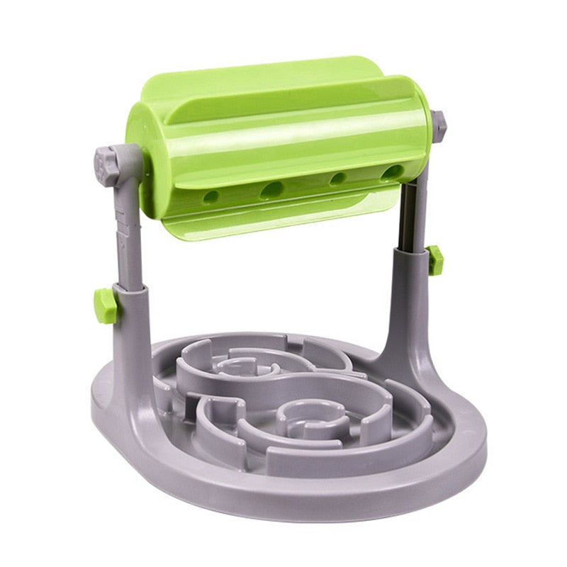 Interactive Pet Food Feeder Dog Cat Dispenser Slow Pet Foods Feeding Toys Anti Choke Dog Slow Feeder Bowl for Small Large Dogs