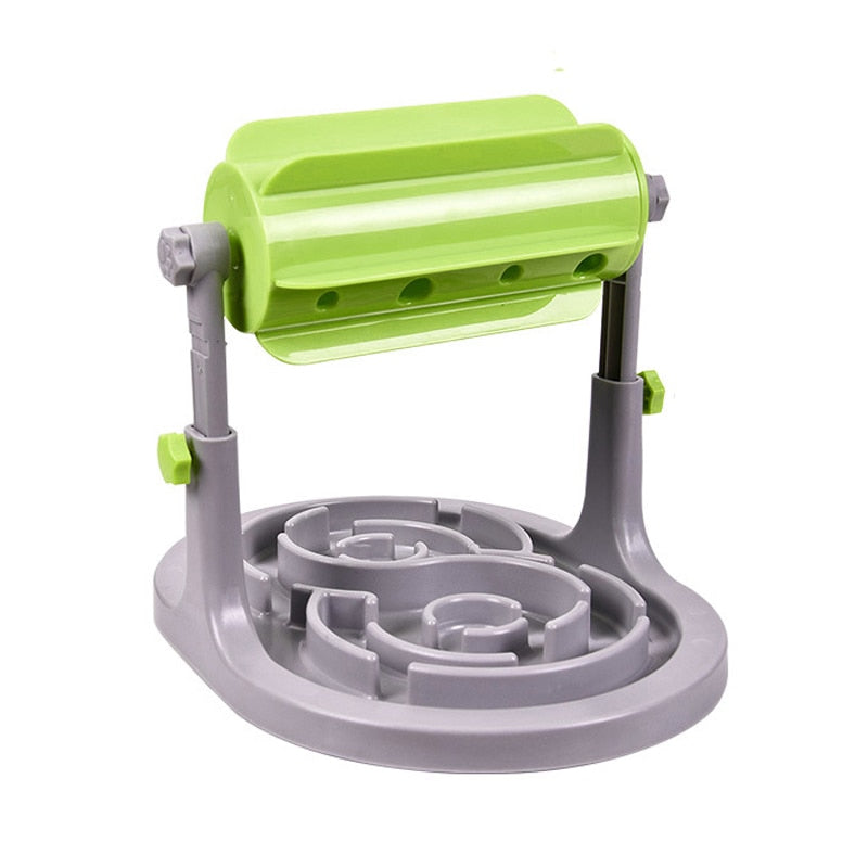 Interactive Pet Food Feeder Dog Cat Dispenser Slow Pet Foods Feeding Toys Anti Choke Dog Slow Feeder Bowl for Small Large Dogs