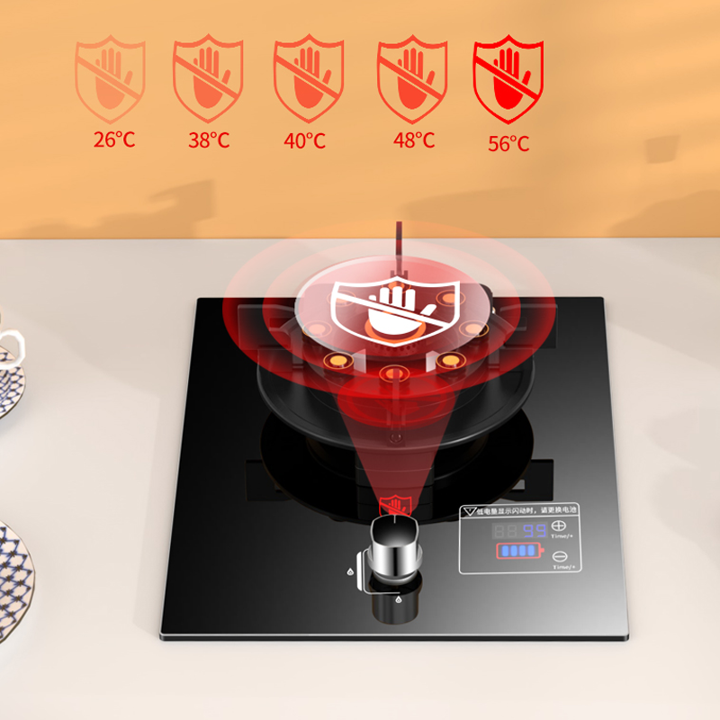 High-power Clamshell Stove Head Design Gas Single Stove