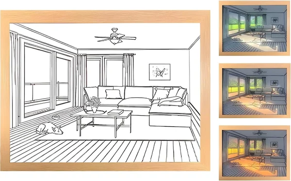 Lighting Painting Decoration