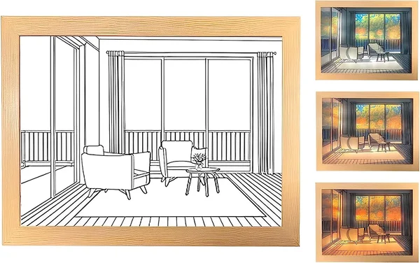 Lighting Painting Decoration