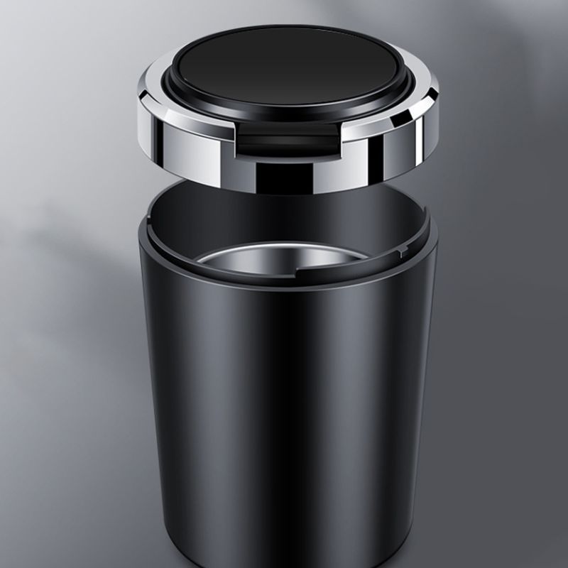 Washable Car Ashtray With Metal Led Lights Handheld Cigarette Cigarettes Cigarettes