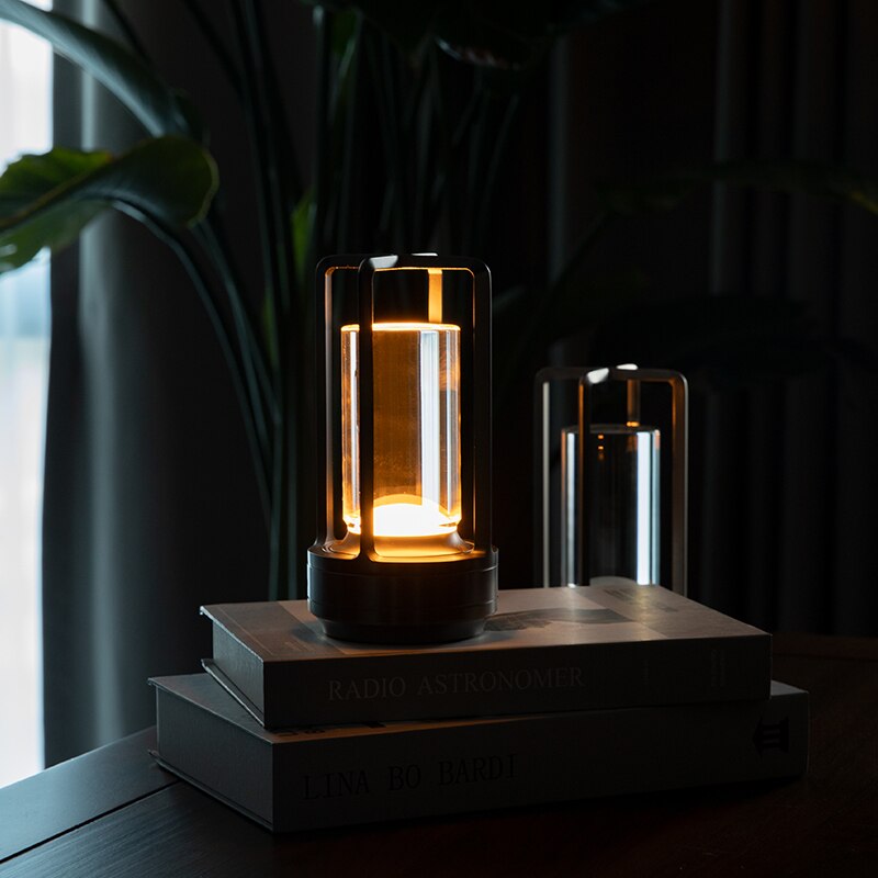 LED Crystal Metal Night Light