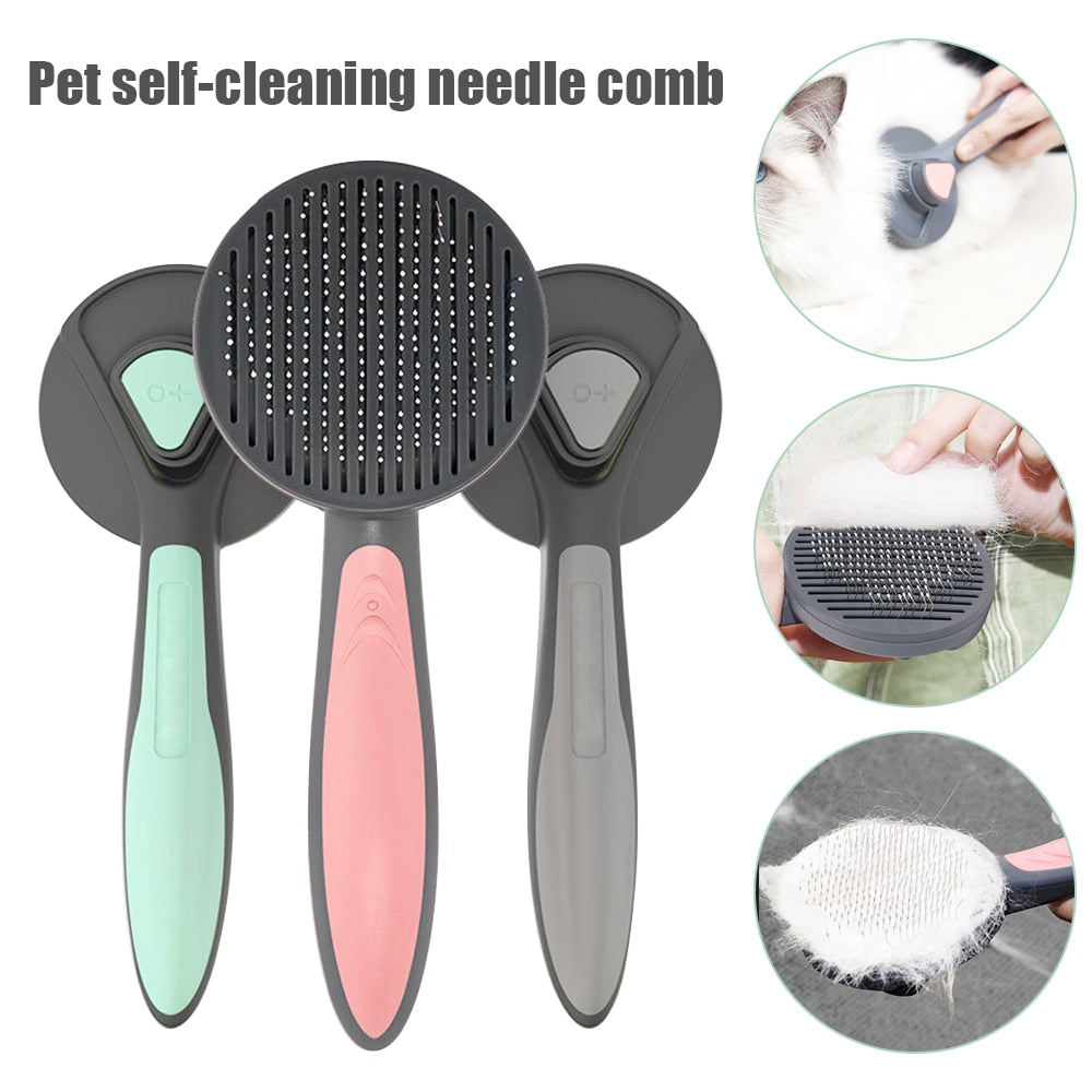 Kimpets Dual-Action Pet Grooming Comb