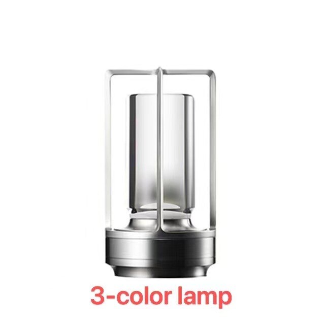 LED Crystal Metal Night Light