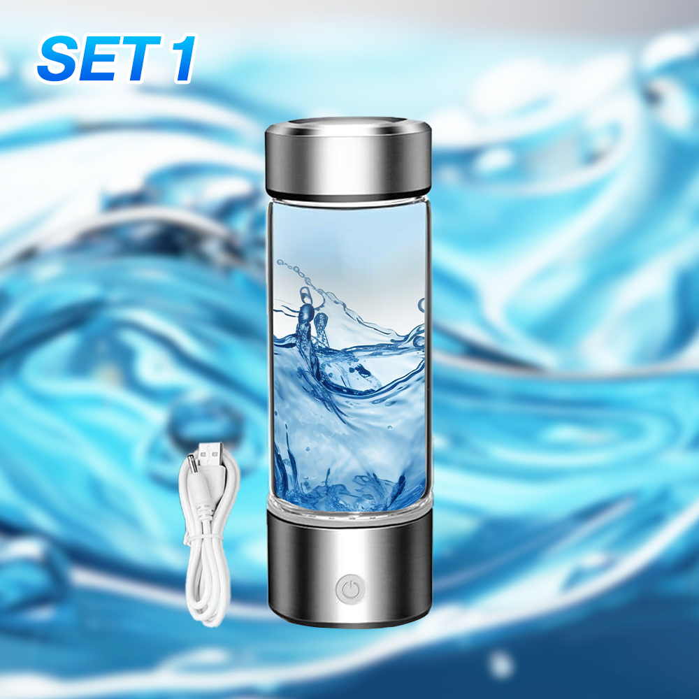 2024 Portable Hydrogen Water Bottle with SPE/PEM Technology