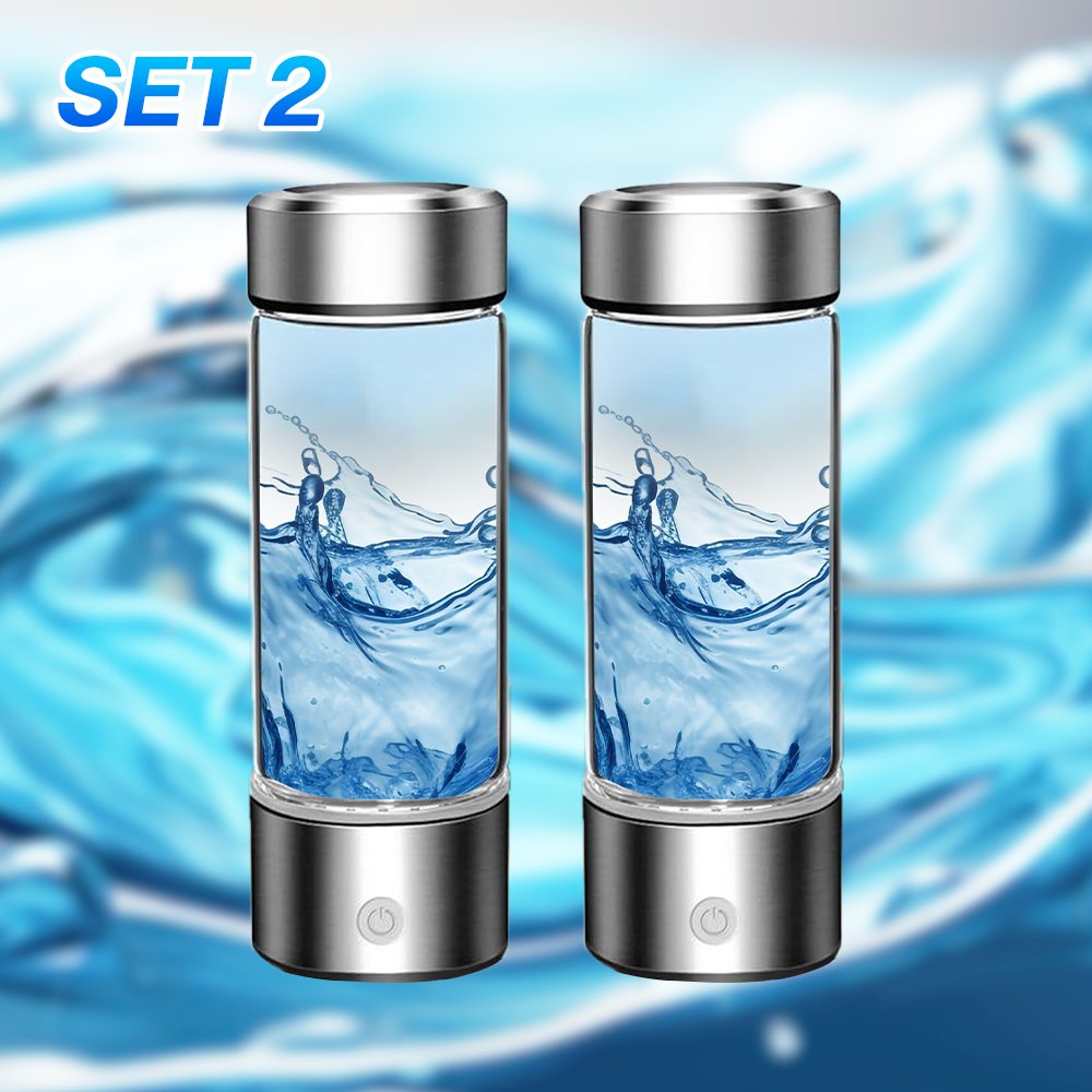 2024 Portable Hydrogen Water Bottle with SPE/PEM Technology