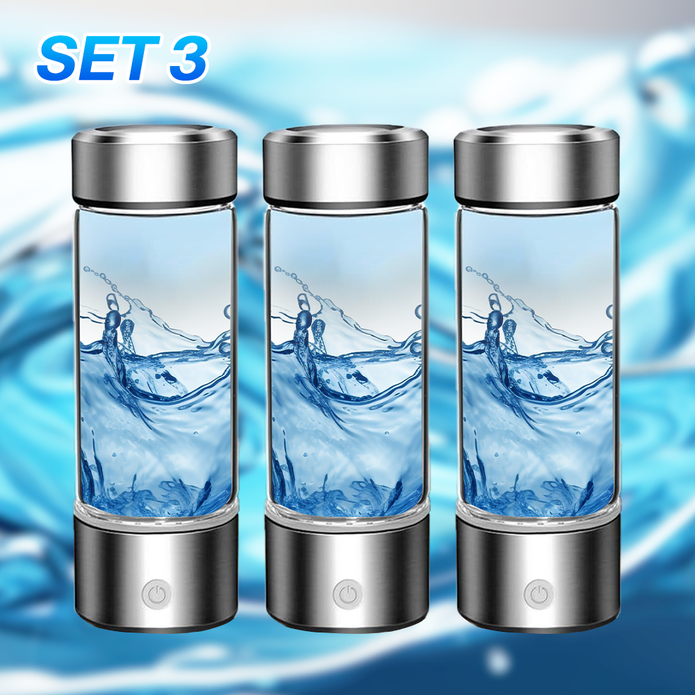 2024 Portable Hydrogen Water Bottle with SPE/PEM Technology