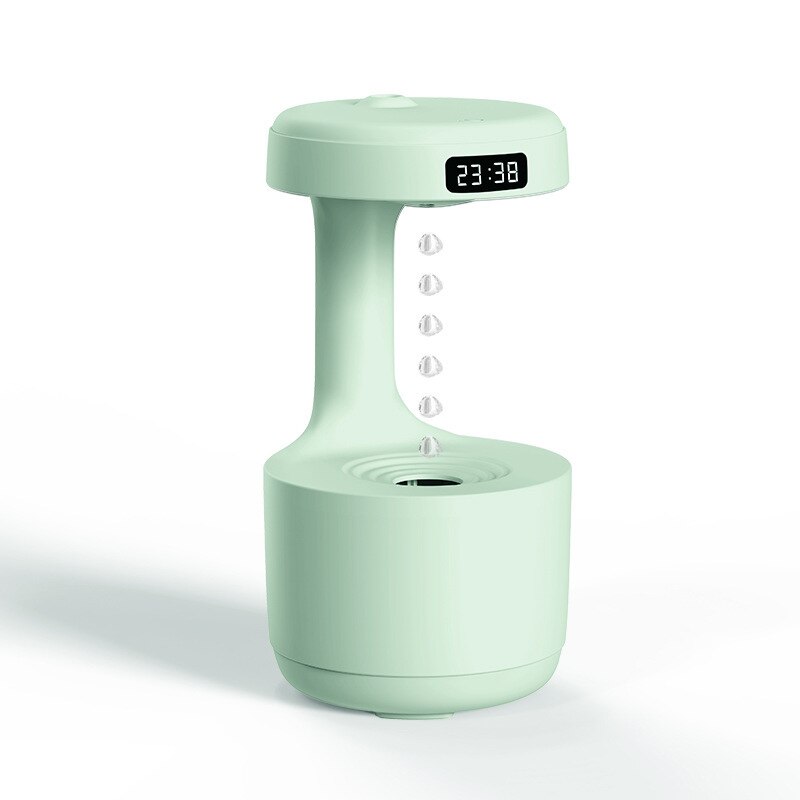 Anti-Gravity Water Droplets Air Humidifier Cool Mist Maker Fogger with LED Display