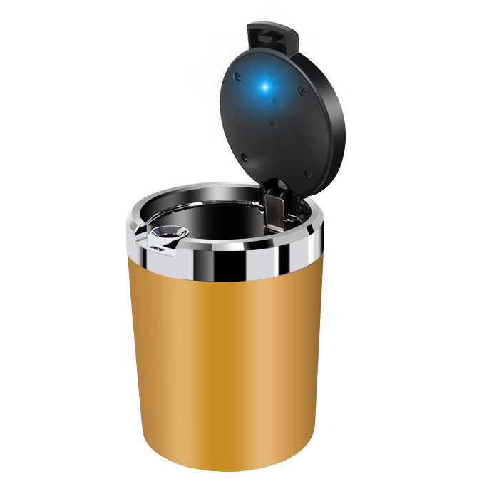 Washable Car Ashtray With Metal Led Lights Handheld Cigarette Cigarettes Cigarettes