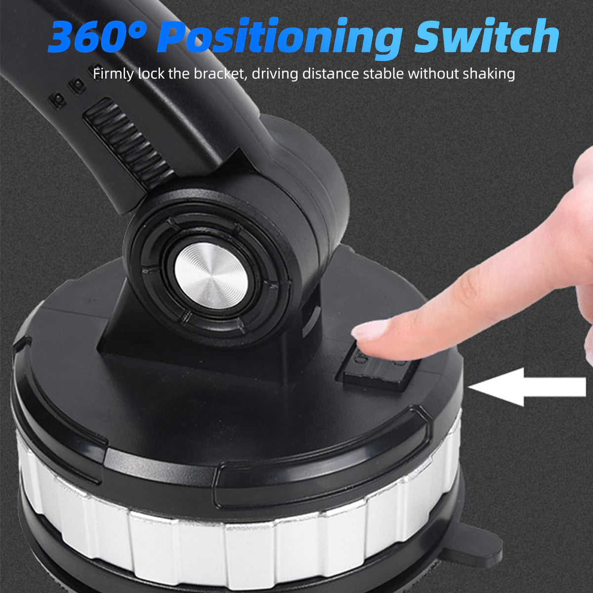 Glowires™ 360 Rotatable Car Phone Holder