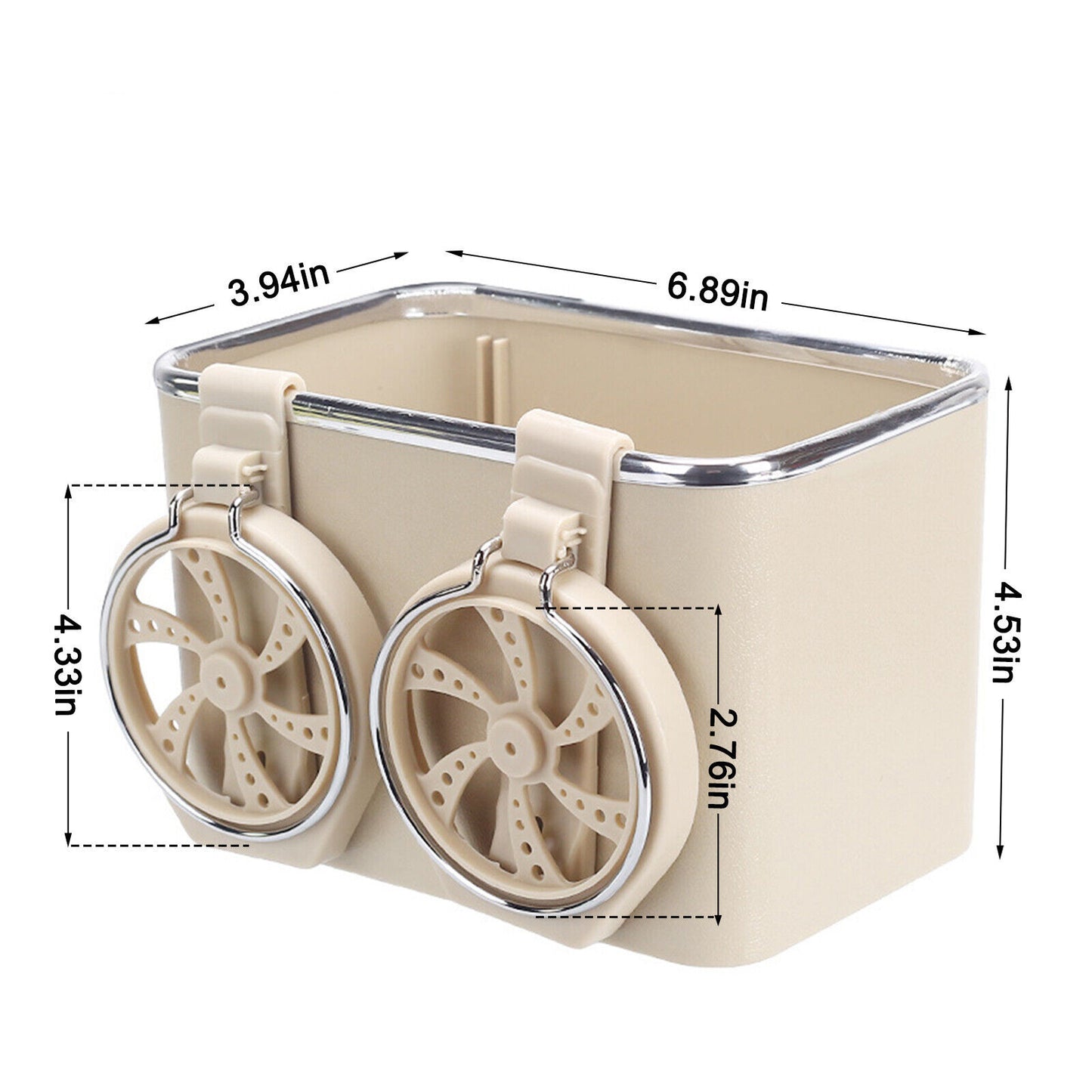 Glowires™ Multifunctional Storage Box for Back Row