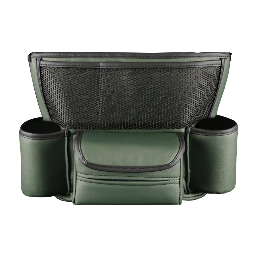 Glowires™ Luxury Leather Car Seat Middle Hanger Storage Bag
