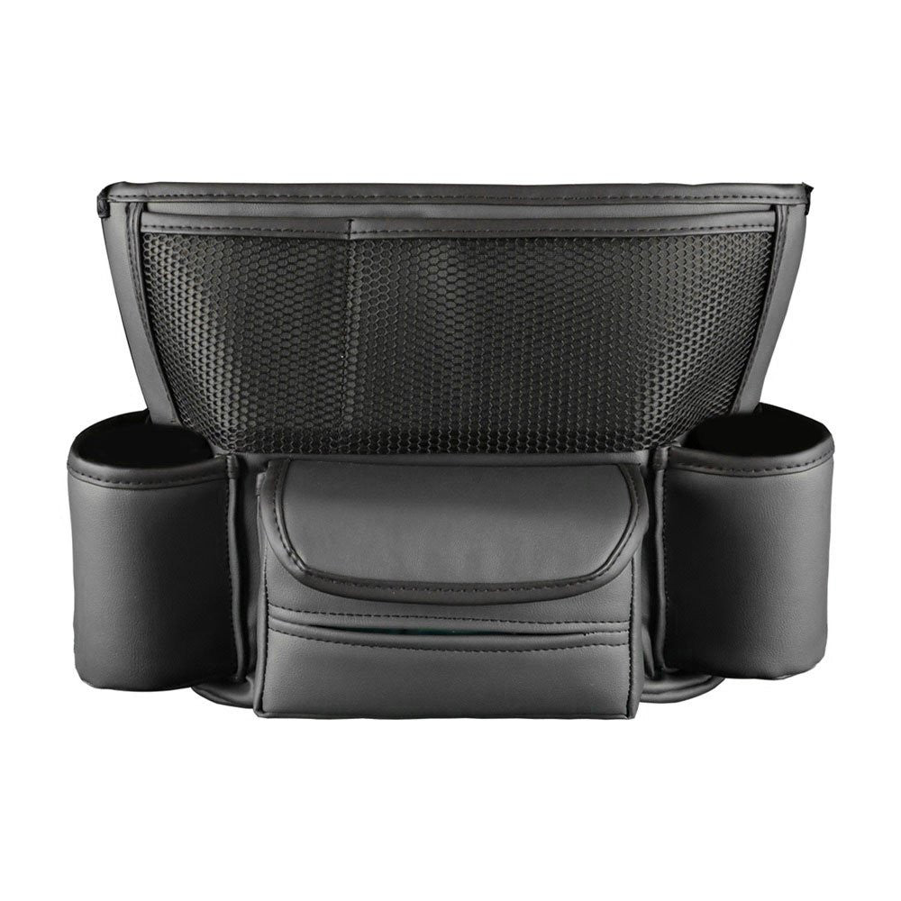 Glowires™ Luxury Leather Car Seat Middle Hanger Storage Bag