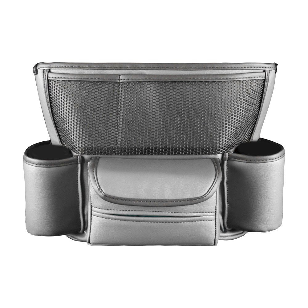 Glowires™ Luxury Leather Car Seat Middle Hanger Storage Bag