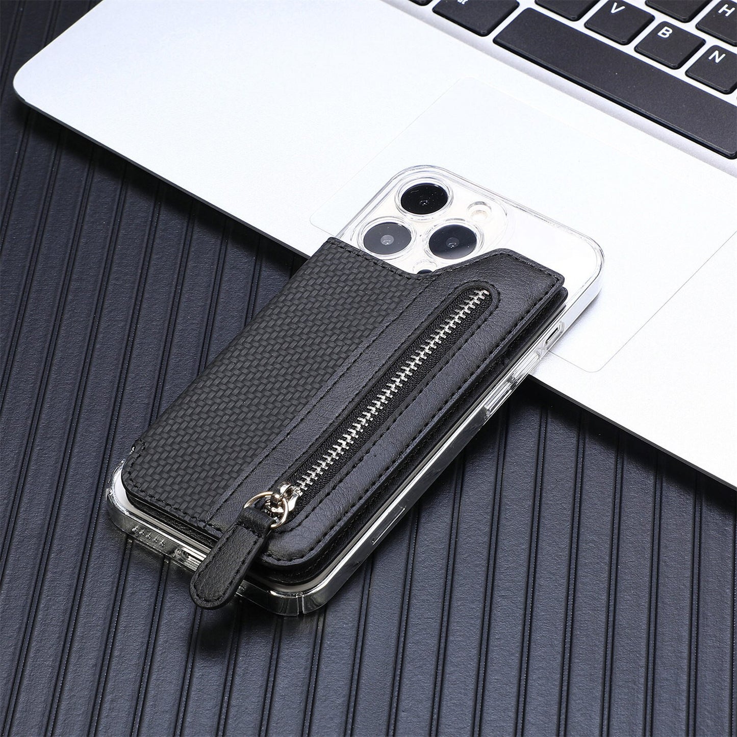 Glowires™ Stick-On Phone Wallet