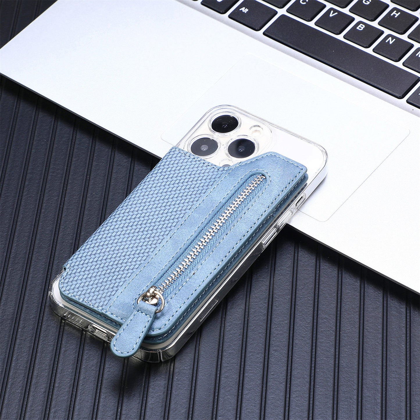 Glowires™ Stick-On Phone Wallet