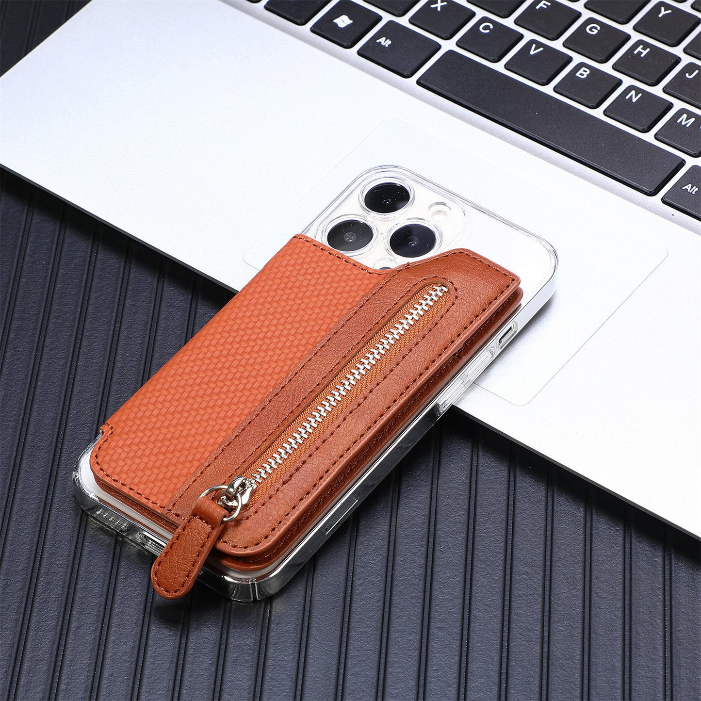 Glowires™ Stick-On Phone Wallet