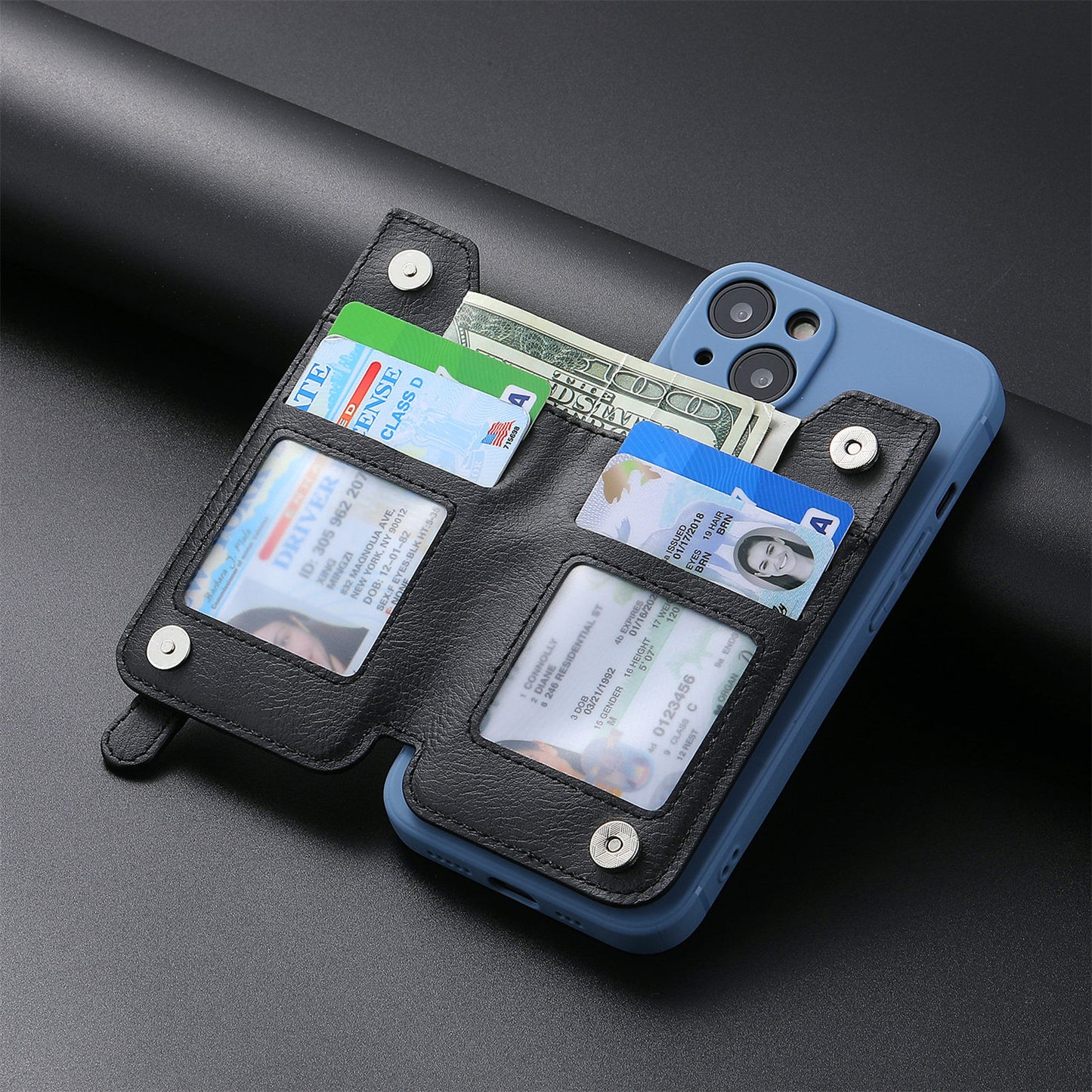 Glowires™ Stick-On Phone Wallet